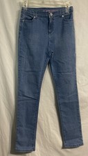 Children's Place Girls Super Skinny Size 16 Medium Wash Blue Denim Jeans