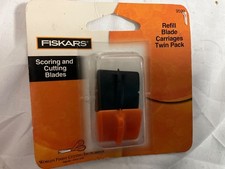 Fiskars Retired Trimmer Replacement Blades 2 Pack Cutter/Cutting/Scoring 9599