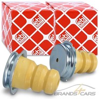 Febi Bilstein 2X Anschlagpuffer Federung Hinten FÜR VW Caddy 3 4 Alltrack