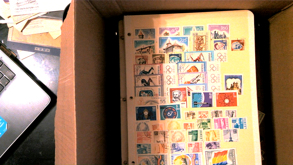 Color World Wide Sign WORLDWIDE BOXLOT OVER 6 LBS OF STOCK PAGES W/STAMPS UNCHECKED BOX 2 SEE ...