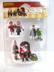 LEMAX  #62276  VISITING SANTA 3 PC SET  WORKS WITH DEPT 56  NEW IN PACKAGE