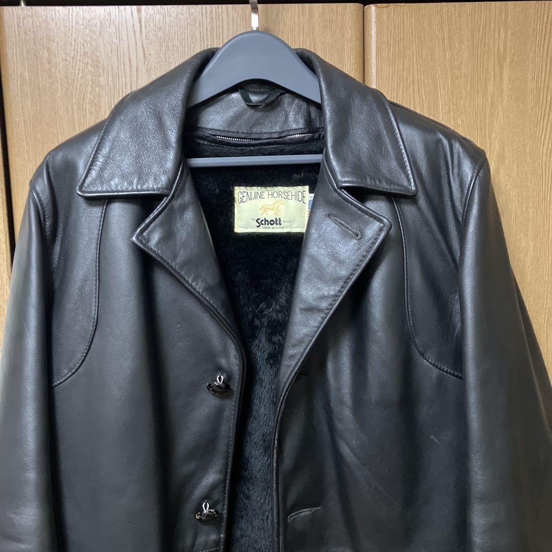 Schott Genuine Horsehide レザージャケット サイズ36 Horsehide Perfecto® Motorcycle Leather Jacket