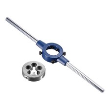 uxcell Die Stock Handle Wrench Set, 1/2-28 UNEF Threading UNEF, Blue