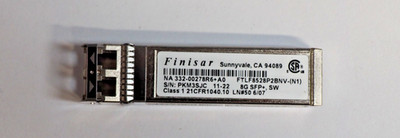 Lot of*12 FINISAR FTLF8528P2BNV-(N1) 8Gb SWL SFP+ 850nm 150m Optical Transceiver