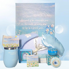 Ocean Serenity Deluxe Bath Gift Set - Pampering Spa Kit for Women, Perfect for R