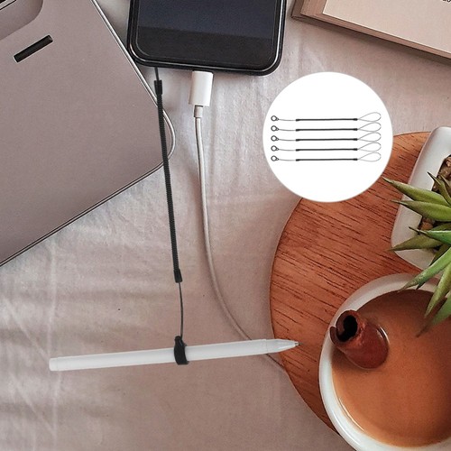 5 Pcs Stiftfederkabel Ausziehbares Trageband Für Tablet-Stifte Spiralfederband - 第 1/12 張圖片