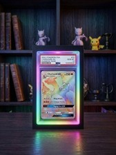 PSA Pokemon Card Display Case RGB Magnetic Modular Trading Card Frame Set of 4