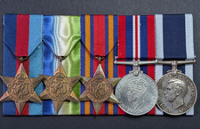 WW2 medals and long service group of five to Domoney, Royal Navy