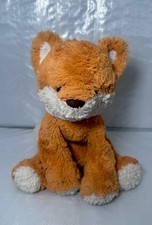 GUND Cozys Collection Fox Stuffed Animal Plush Toy W/ Beans In Legs -Pre Loved