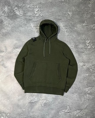 MA.STRUM Khaki Hoodie Small Size