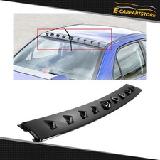 For Mitsubishi Lancer Evo 2002-2007 Window Roof Spoiler Carbon Fiber Style For Mitsubishi Lancer Evo 2002-2007 Window Roof Spoiler Carbon Fiber Style