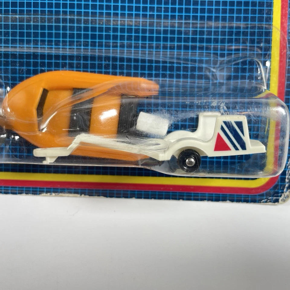 Matchbox TP-120 VW Golf GTI and Trailer W/ Inflatable Raft - Sealed - Image 4 of 4