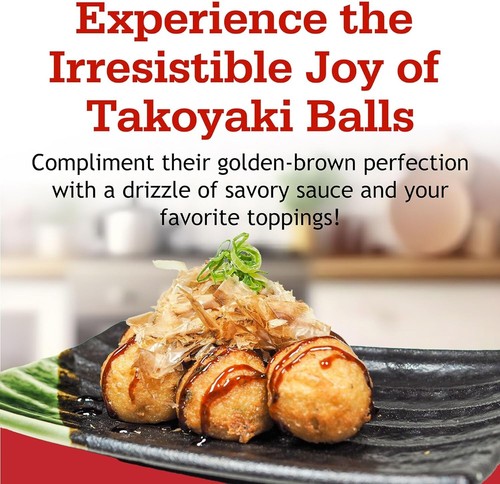 Takoyaki Plate (Cast Iron) Japanese Grill Pan for Takoyaki Balls (16 Holes) - 第 5/12 張圖片