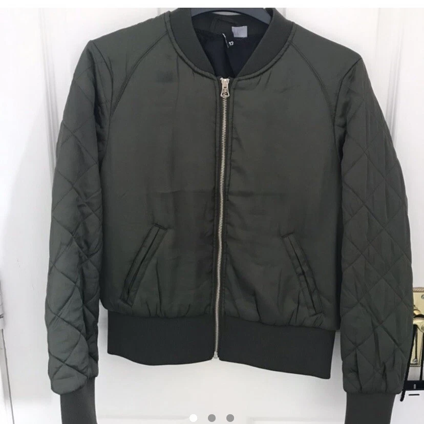 H&m divided bomber jacket sale
