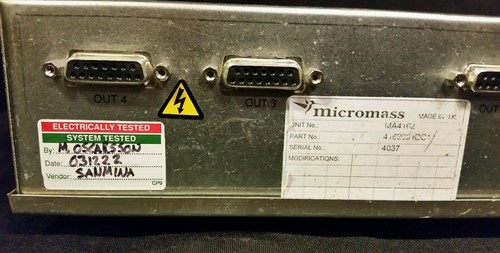 Micromass MA4162 Waters Twig 8 Way Control Box 4162001DC1 Boards Spectrometer  - Bild 1 von 6