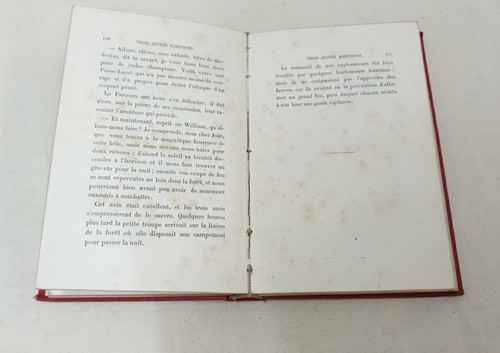 3 JUNGE ROBINSONS LOUISE HAMEAU BIBLIOTHEK ROSA ILLUSTRIERT JAHR??? - Bild 8 von 11