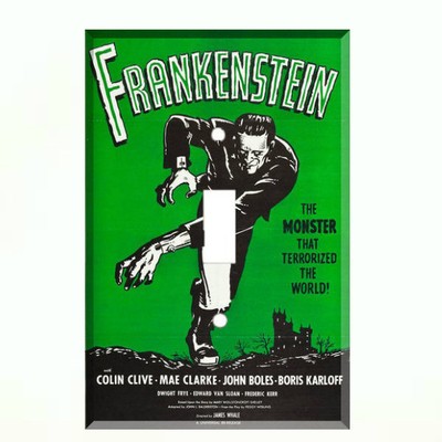 Dracula Light Switch Plate Wall Cover Horror Movie