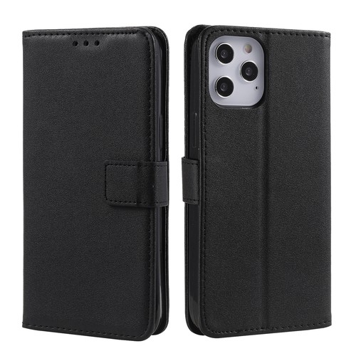 For iPhone 7/8/XS/XR/11/12/13/14 Plain Leather Flip Stand Card Wallet Phone Case - Zdjęcie 81 z 81