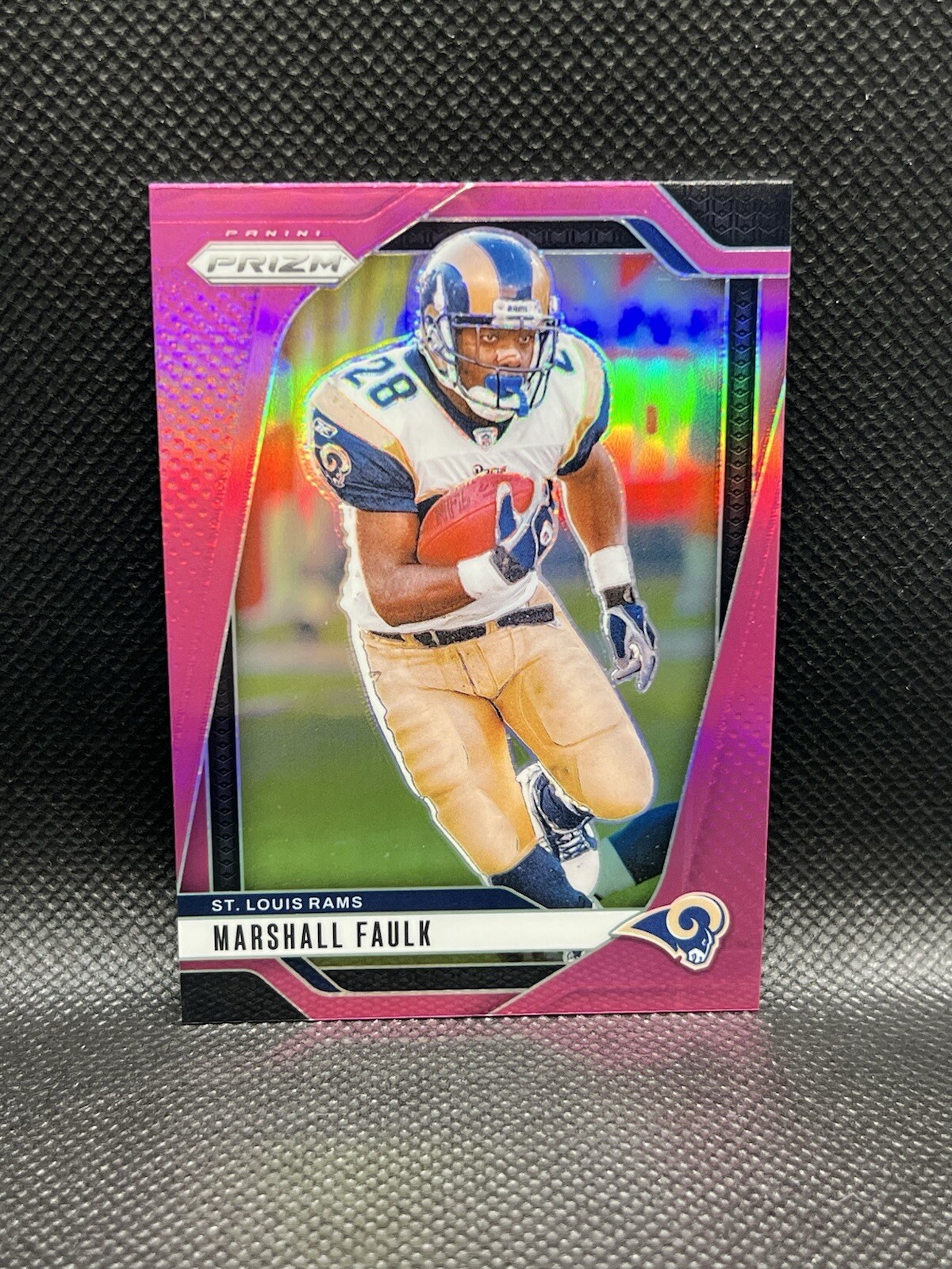 2024 Prizm Marshall Faulk PINK SP #299 St. Louis Rams Panini Football Mega