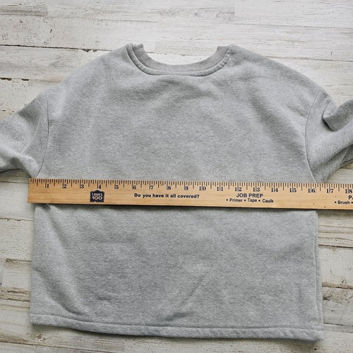 Kids Youth Small (6/6X) Beatles Abbey Road Gray Sweatshirt Music Rock Band - Picture 4 of 4