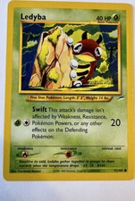 Pokémon TCG Ledyba Neo Destiny 71 Regular Unlimited Common