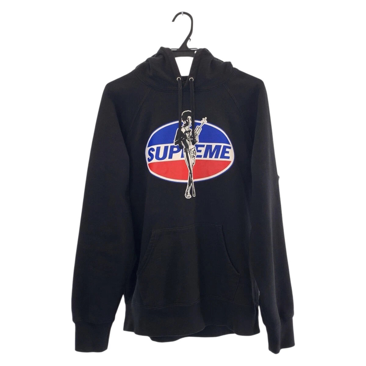 Sweat à capuche Supreme HYSTERIC GLAMOUR collaboration noir coton