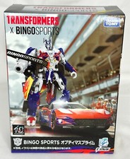 Transformers x Bingo Sports Optimus Prime T-Spark TakaraTomy US Seller Corvette