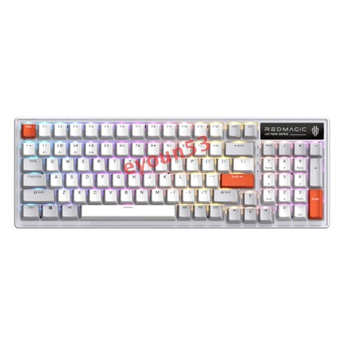 Nubia Red Magic Wireless Bluetooth RGB Gaming Mechanical Keyboard For iOS Win - Picture 6 of 34