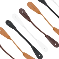 Men's Suspenders, USA Made Button On Leather Replacement Ears, or Convert