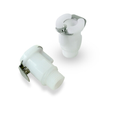 Valve Quick-Disconnect Female to Male 1/8 Inch NPT Thread LeLuv Penis Vacuum Pu