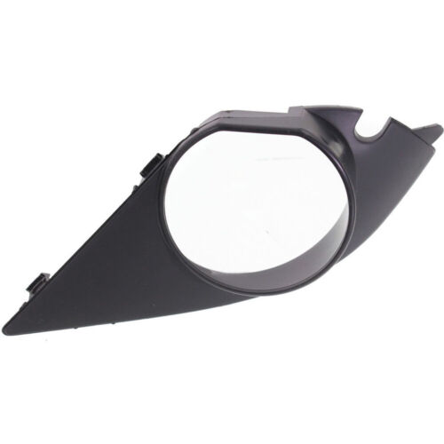 Left For 03-09 BMW E60 E61 M Sport Front Bumper Fog Light Grille Cover Black - Picture 4 of 5