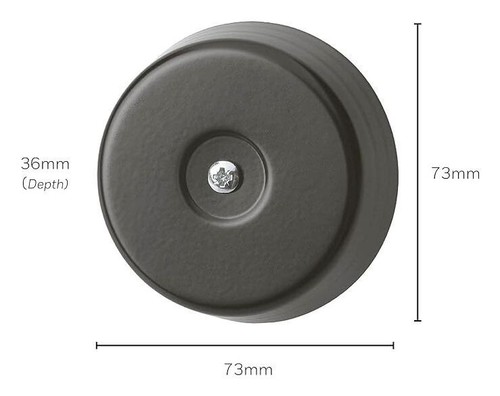Underdome Door Bell Traditional Chime Wired Doorbell 8V AC - Honeywell D792 - Picture 5 of 12