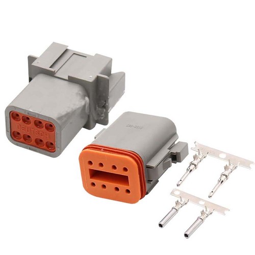 DEUTSCH DT SERIES MULTI PLUG WATERPROOF CONNECTOR 2 3 4 6 8 12 WAY PIN - Picture 20 of 23
