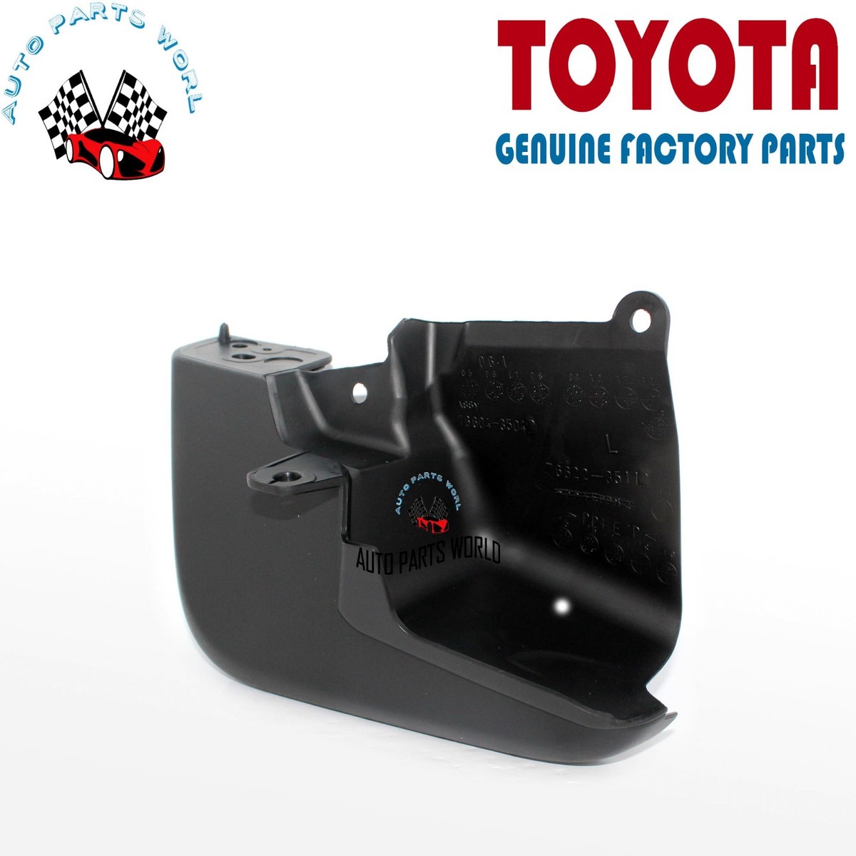 NEW GENUINE OEM TOYOTA 07-14 FJ CRUISER FRONT LEFT FENDER MUDGUARD