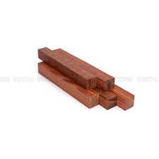 Lot of Bloodwood Pen Blanks 3/4x 3/4x 5- Woodturning Craft- Free US Shipping