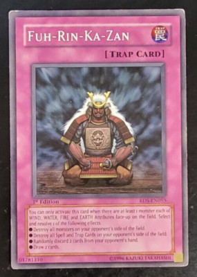Yu-Gi-Oh! Trading Card - Trap Card - Fuh-Rin-Ka-Zan - RDS-EN055