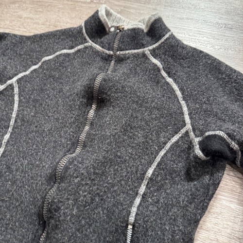 Kuhl Jacket Girls Small Gray Merino Wool Full Zip Sweater Youth Casual Outdoor - Picture 2 of 10