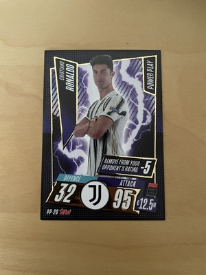 Topps Match Attax 2020/21 Cristiano Ronaldo Power Play PP ...