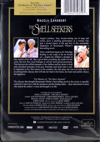 The Shell Seekers NEW DVD Hallmark Gold Crown Collector Edition Angela Lansbury - Picture 2 of 2