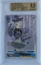 Weiss Schwarz English Hololive Murasaki Shion SP Gold Signature BGS 9.5