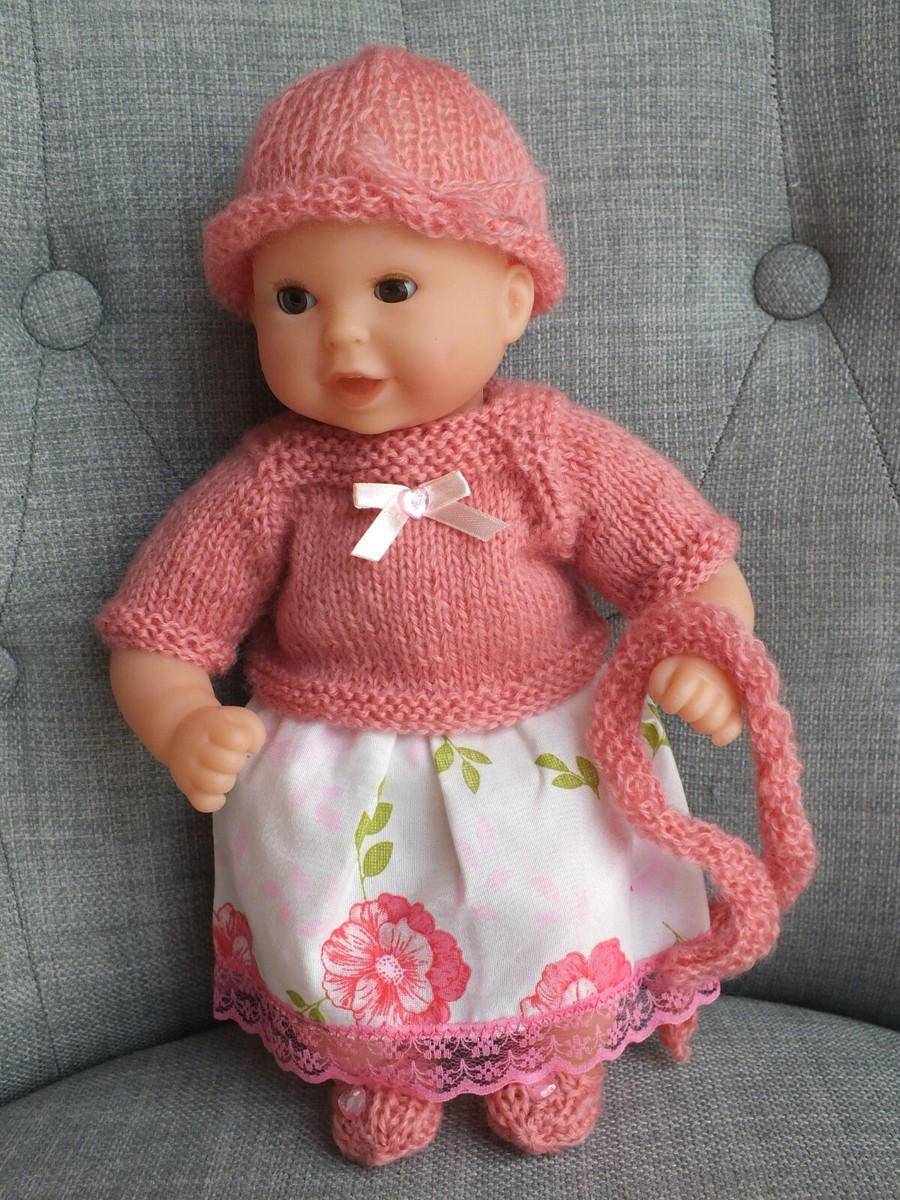 VETEMENTS POUR POUPON 30CM COMPATIBLE POUPEE COROLLE pull jupe