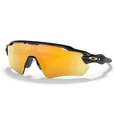 NEW Oakley RADAR EV PATH Black PRIZM POLARIZED 24k Gold Lens Sunglass OO9208-C9