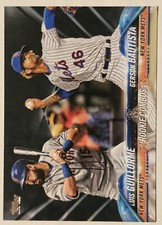 2018 Topps Update Black Parallel #'d /67 Luis Guillorme Gerson Bautista Rookie