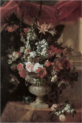 Poster Déco Floral Vintage – Impression Sur Papier Ou Toile Pour Décorer Maison Ou Bureau