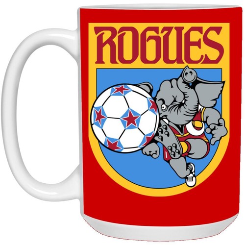 Memphis Rogues Mug 15 oz. Glossy Ceramic | NASL Soccer Team - Picture 5 of 5