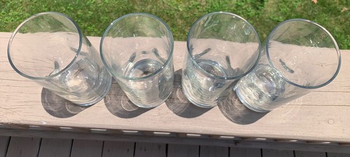 Set di 4 occhiali con impronte digitali trasparenti Crisa capacità 16 oz - Foto 3 di 8