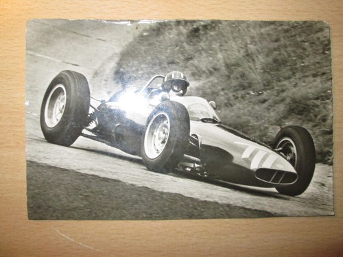 Autogramme , F1 Jim Clark, Joakim Bonnier , Mike Spence , Huschke von Hanstein - Bild 4 von 4