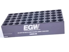 Case Gauge Ammo Checker .45 ACP 50-hole