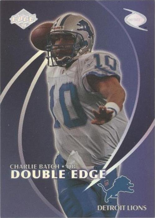 1998 Collector's Edge Odyssey Charlie Batch Drew Bledsoe #10B - 1 of 2