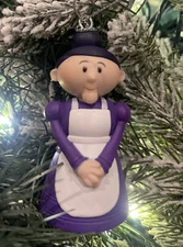 2025 Mrs Santa Clause Rudolph The Red Nosed Reindeer Christmas Tree Ornament New